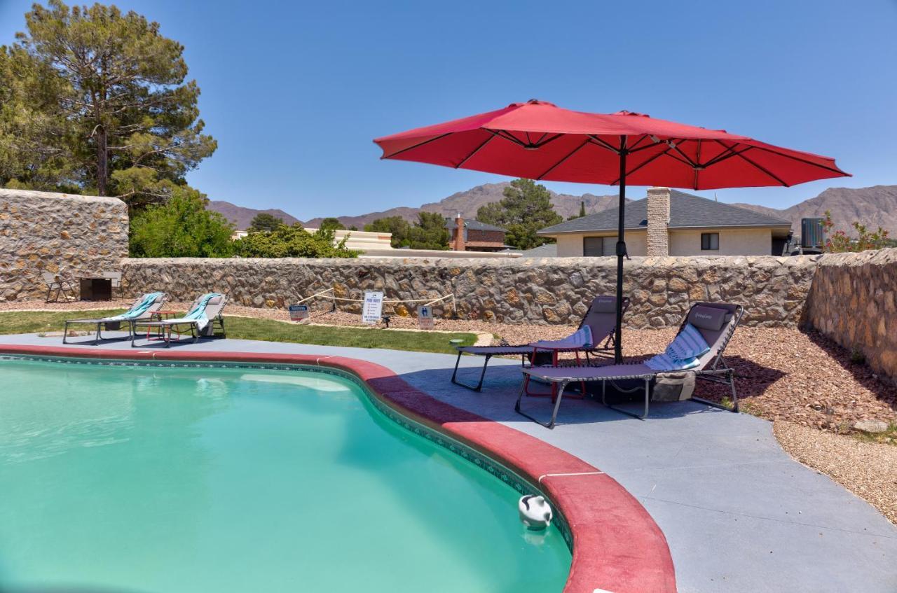 Home With Mountain View/Pool/Tub Эль-Пасо Экстерьер фото