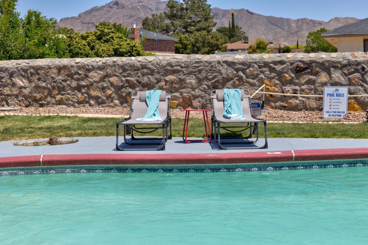 Home With Mountain View/Pool/Tub Эль-Пасо Экстерьер фото